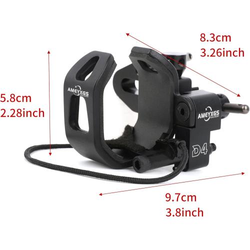 ZSHJGJR Archery Drop Fall Away Arrow Rest Micro Adjustable Right Hand for Compound Bow Hunting Shooting Accessories
