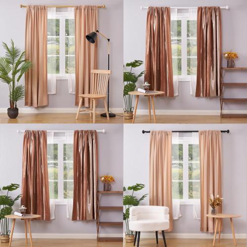 WHITE Double Curtain Rods,WL.Rocaille 1 Inch Curtain Rods 72 to 144 Inches,Window Telescoping Dual Curtain Rod Set with End Cap,Adjustable Decorative White Curtain Rods for Bedroom,living Room