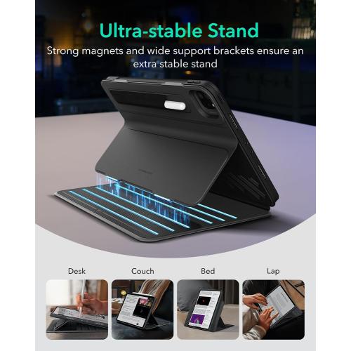 ESR for iPad Pro 12.9 Case (6th/5th Generation, 2022/2021), Black