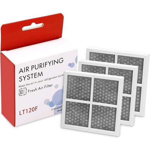 LT120F Refrigerator Air Filter Replacement for LG LT120F Kenmore Elite 46-9918 469918 9918 Replaces ADQ73214402 ADQ73214403 ADQ73214404-3 Pack