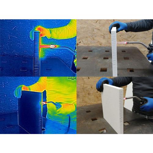 Size 1/2 x 24 x 36 Lynn Manufacturing Ceramic Fiber Board Insulation, 2300F-Rated, for Boiler, Stove, Forge, Kiln, Baffle Board, 1019