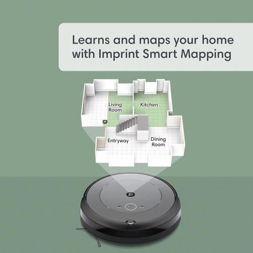 iRobot Roomba Combo i3  (3574) Robot Vacuum & Mop – Self-Empty for Up to 60 Days, Clean by Room with Smart Mapping, Dual Multi-Surface Brushes for a Thorough Clean, Ideal for Homes with Pets
