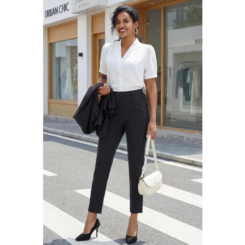 Kelyaa Women's 2 Piece Suit Set Business Casual Slim Fit One Button Blazer and Pant Suit for Office Work Professional Outfits