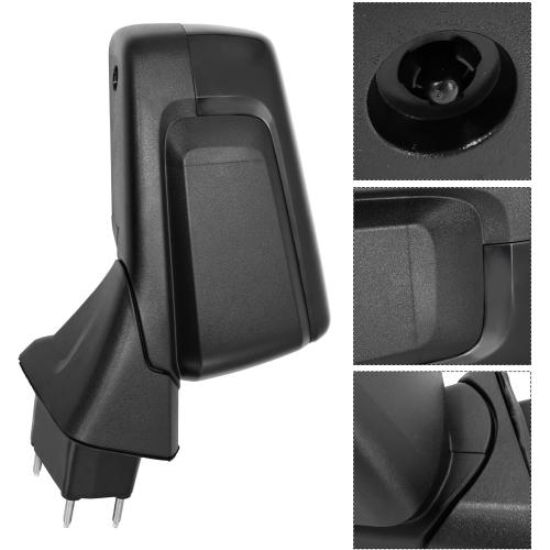 Right Passenger Side Mirror Replacement for Chevry Silverado 1500 for GMC Sierra 1500 2019-2024 7-Pins With temperature sensor Power Heated Glass Manual Folding, GM132158 84823219 84823220 84823216