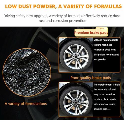 Replacement for Front and Rear Premium Ceramic Brake Pads 2013-2016 Malibu 2014-2020 Chevy Impala(D1421 D1430)