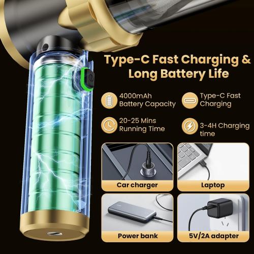 Car Vacuum Portable Cordless