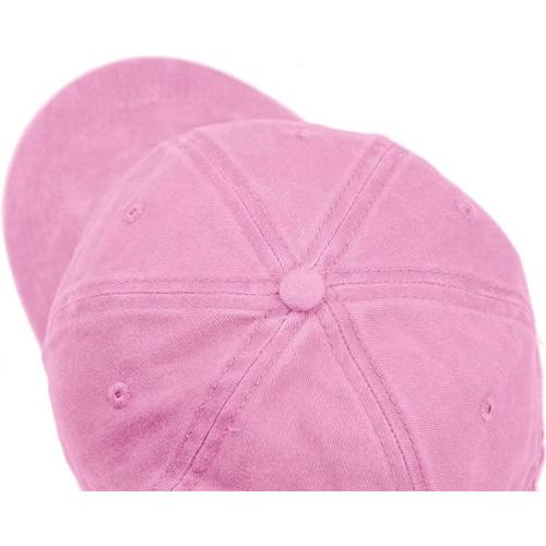 4 Pack Kid's Distressed Baseball Cap Washed Cotton Hat for Boys Girls