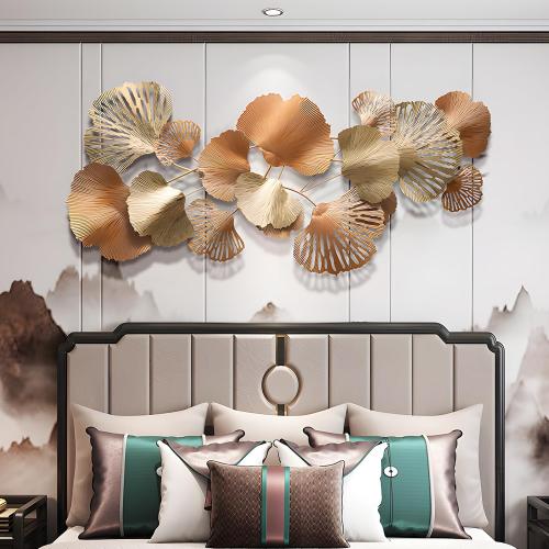 edaknez Gold Metal Wall Decor, Large Metal Wall Art for Living Room, 3D Modern Wall Decoration, for Indoor Outdoor Bedroom Coastal Nautical (D 135x62x6cm)