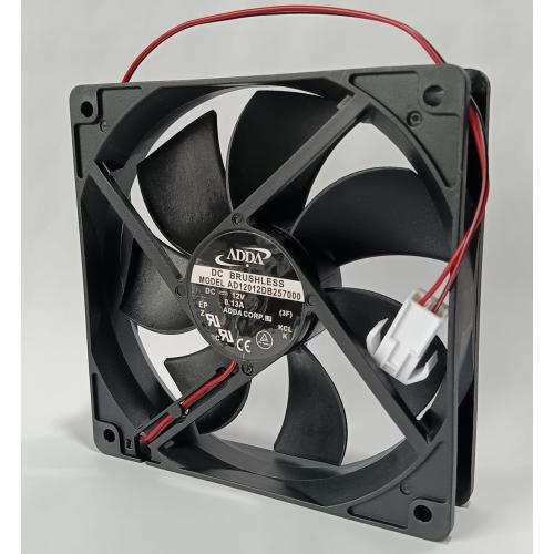 New AD12012DB257000 Cooling Fan for AD12012DB257000 DC12V 0.13A 12CM 12025 2-Wire Cooling Fan