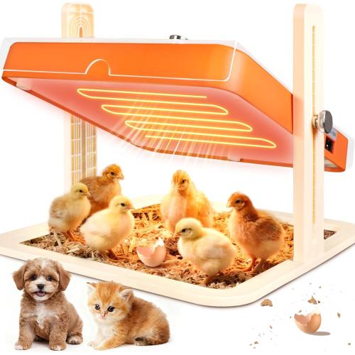 Chicken Coop Heater, Chicken Heater for Chicken Coop Accessories, Brooder Plate for Chicks, Chick Brooder Heating Plate UL-Compliant