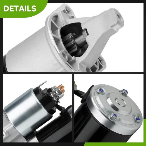 New Starter Compatible with Chrysler 300 2005-2010, Dodge Challenger 2009-2010, Charger 2006-2010, Magnum 2005-2008 V6 2.7 3.5 L, M000T21171 04608800AA 336-2099 SMT0298 19025N