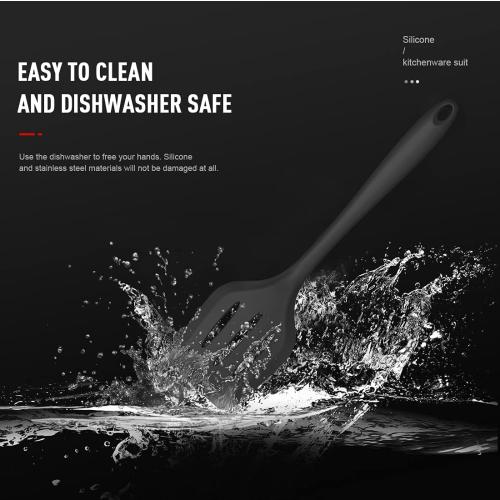 Silicone Cooking Utensils Set - 446°F Heat Resistant Kitchen Utensils,Turner Tongs,Spatula,Spoon,Brush,Whisk,Kitchen Utensil Gadgets Tools Set for Nonstick Cookware,Dishwasher Safe (BPA Free)