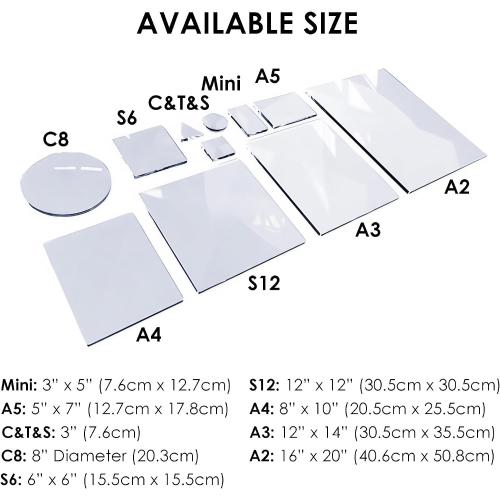 Upgraded Gel Printing Plate No Aging & Bubbling, Mini Size 3 x 5 Reusable Gel Plates for Monoprinting -Printmaking Art Supplies for Card Making, Book Press, Journaling, Scrapbooking