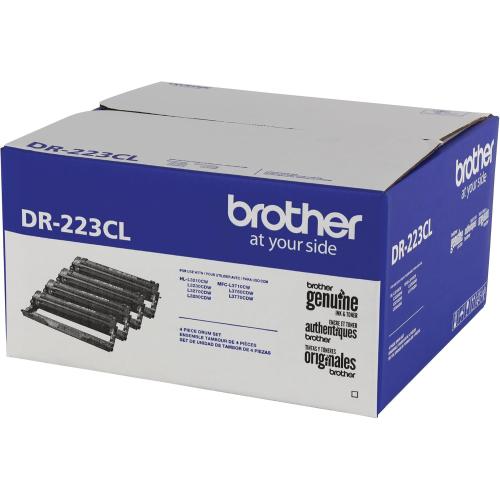Brother Genuine -Drum Unit, DR223CL, Seamless Integration, Yields Up to 18,000 Pages,Black