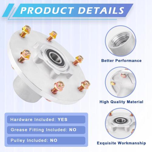 116-3344 Spindle Assembly Fit for 36 48 52 60 Exmark Lazer Z E S Staris E S Radius S X Pioneer S Turf Tracer S Vantage S Lazer Z Diesel Lawn Mower 3 Pack