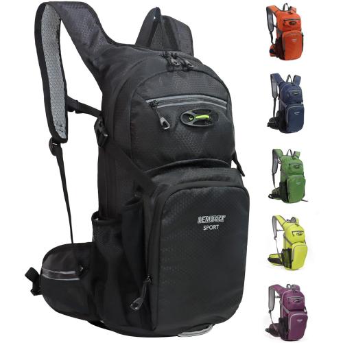 Hiking Daypack Waterproof Biking Backpack 15L Lightweight Durable Backpack for Ski Snowboarding Running MTB Cycling