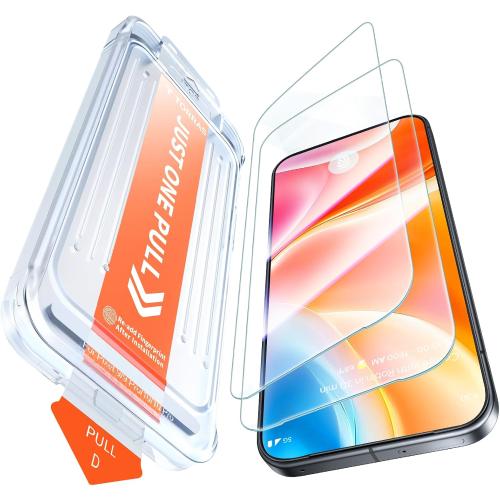 TORRAS for Google Pixel 10 Pro/Pixel 10 / Pixel 9 Pro / 9 Screen Protector [Military-Grade] [9H  Tempered Glass] Screen Protector Pixel 10 Pro/Pixel 10 / Pixel 9 Pro/ 9 6.3 2-Pack