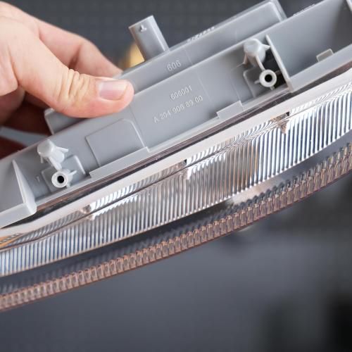 Rldym Fog Light Daytime Running Light DRL A2049068900 for Mercedes Benz C E SLK Class W204 W212 R172 Fog Lamp 2049068900 left and right