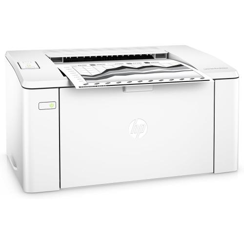White HP Laserjet Pro M102w Wireless Laser Printer (G3Q35A). Replaces HP P1102 Laser Printer (Renewed)