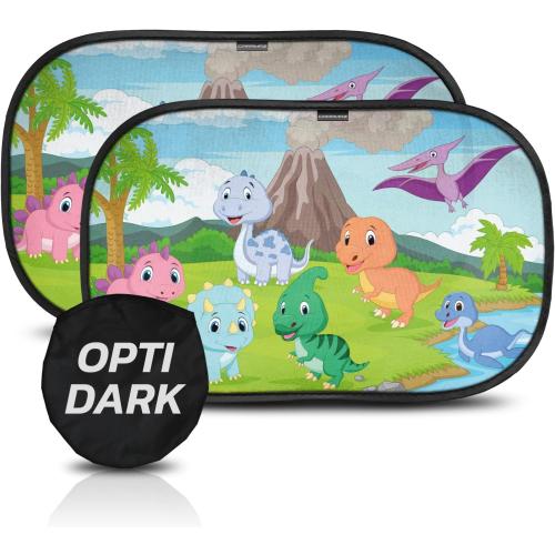 Car Window Shade for Baby with Certified UV-Protection 2 Pack - 20x12