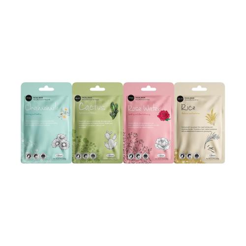 Celavi Essence Facial Face Mask K-Beauty Skincare Korea Skin Care Moisturizing 12 Pack B Set