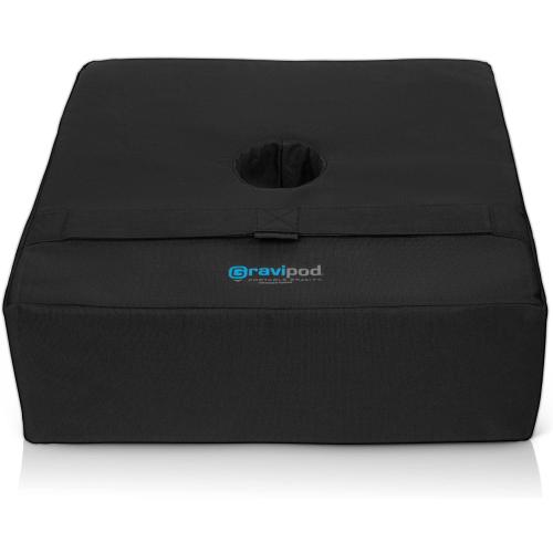 Gravipod Umbrella Base Weight | Outdoor Sand-Fillable Stabilizer for Cantilever, Offset, and Patio Umbrellas | Heavy-Duty Weather-Resistant Fabric