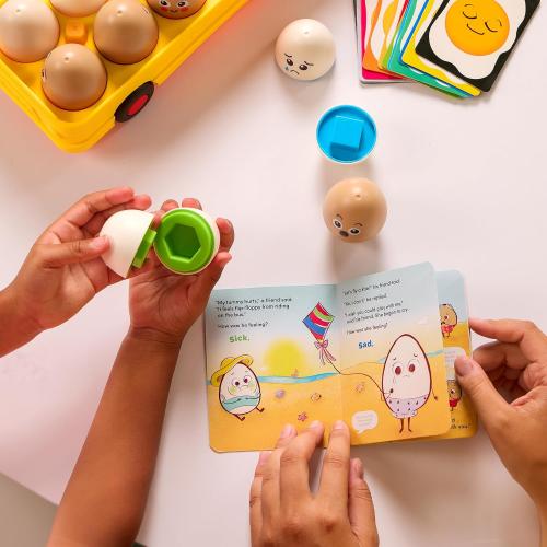 Battat Education – Matching Egg Toys for Toddlers – Color & Letter Recognition Sorting Game – Early Learning Educational Toys for 18  Months – Fun & Engaging Playtime