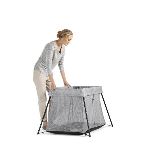 BabyBjörn Travel Crib Light - Black (040280US), One Size