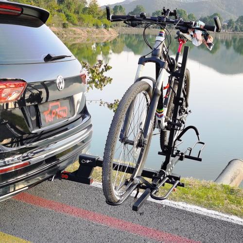 TOPTOW Trailer Receiver Hitch Extender Adapter 6 Drop/Riser, 8.5 and 10.5 Extension Length, 2 Shank, 7500lbs Towing Capacity, Matte Black…