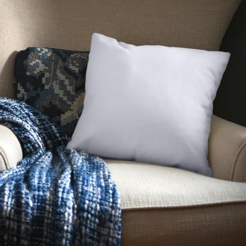 Utopia Bedding Throw Pillows (Set of 1, White) –  Down Alternative Pillows for Bed, Sofa, and Couch - Fluffy Decorative Stuffer Pillow for Indoors & Outdoors