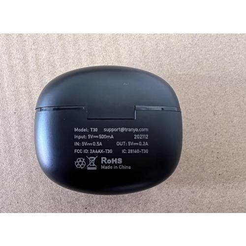 TRANYA T30 Wireless Earbuds, Immersive Sound with Deep Bass, 40H Playtime, 4 Microphones for Clear Call, Bluetooth Earbuds with Low-Latency Game Mode, IPX7 Waterproof Headphones for Sports