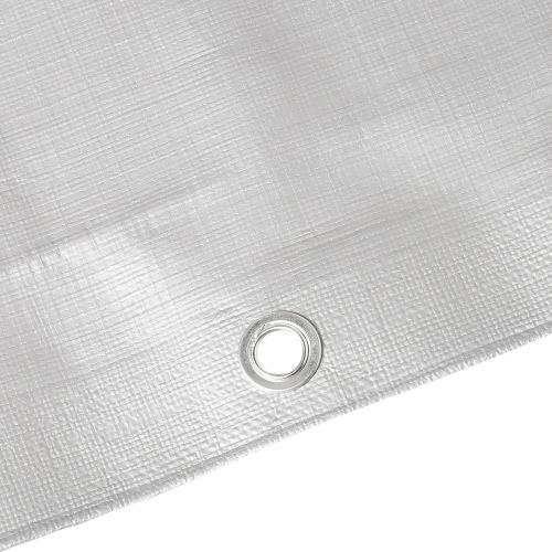 COLOR SILVER ❗❗Amazon Basics Multi Purpose Waterproof Poly Tarp Cover with Grommets, 20 x 20 ft, 10MIL Thick, Silver, 1-Pack