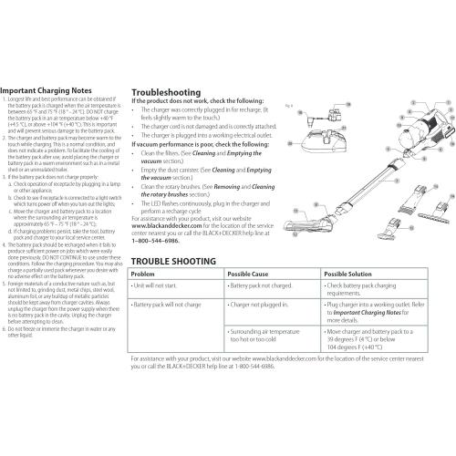 Purple BLACK DECKER Pet Hair Vacuum, Cordless Vacuum Cleaner Pet Hair, Up to 55 Minutes of Runtime, Interchangeable Floorhead, Maximum Suction, Multi-Surface, Light Weight, Powerseries Extreme (BSV2020P)