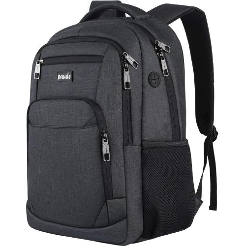 Paude Backpack for Men and Women,School Backpack for Teens,15.6 inch Laptop Backpack with USB Charging port for Business College Travel