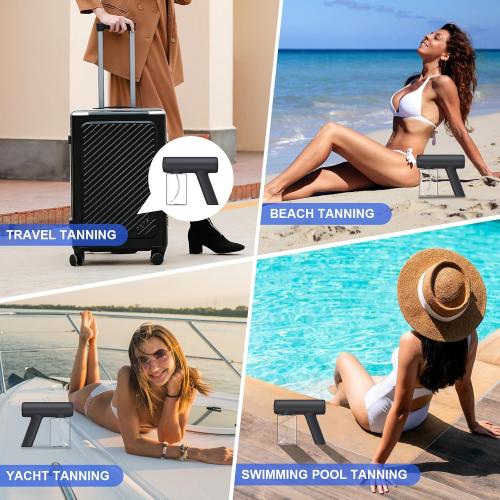 Rechargeable Spray Tan Machine, Cordless Portable Travel Spray Tan Gun-Professional Melanin Support Technology-Faster Tan Results for Self Tanner Travel Beach Salon Home Mobile