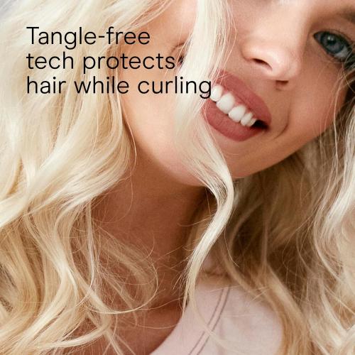 INFINITI PRO CONAIR Curl Secret Automatic Curling Iron, ¾-inch Curling Iron Barrel, Automatic Hair Curler for All Hair Types and Lengths, Dual Voltage for Worldwide Travel, Gray/Gold