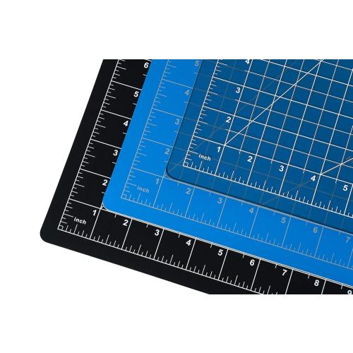 Dahle Vantage 10693 Premium Self-Healing Cutting Mat, 24x36, 1/2 Grid, 5 Layers for Max Healing, Perfect for Crafts & Sewing, Blue
