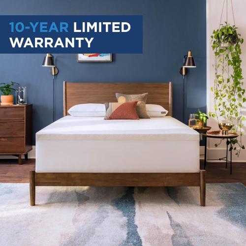 Tempur-Pedic Tempur -Cloud 2-Inch Mattress Topper, Twin XL, White