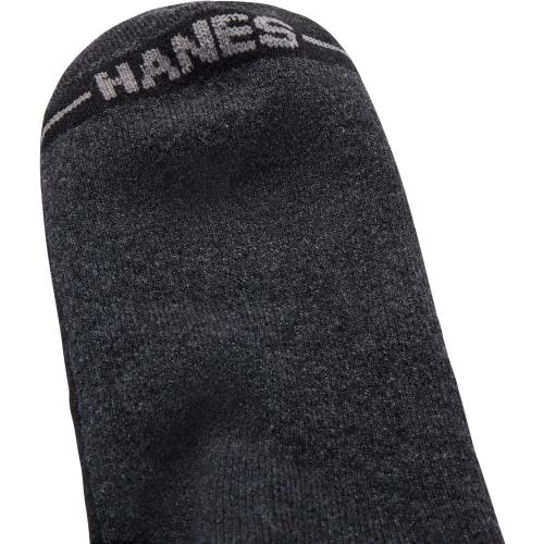 Hanes Men's Crew & Over the Calf Socks Pack, Max Cushioned Moisture-wicking Stay Dry Socks, Athletic Socks, 6, 8 Or 12-pairs