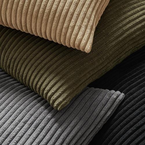 MIULEE Pack of 2 Pillow Covers Soft Soild Decorative Square Throw Pillow Covers Set Cushion Cases Pillowcases for Sofa Bedroom Car 16 x 16 Inch 40 x 40 Cm Olive Green