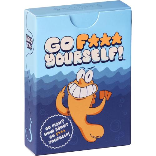 Go F Yourself! – The Grown Up Go Fish Card Game You've Always Wanted | Hilarious Party Game for Grown Ups, 2  Players