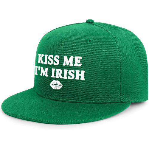 St Patricks Day Snapback Hats for Women Men - Green St. Patricks Hats Perfect for Parade Party - Gifts Ideal