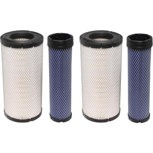 4 Pack Air Filters Fit for Fleetguard AF25557 AF25558 P828889