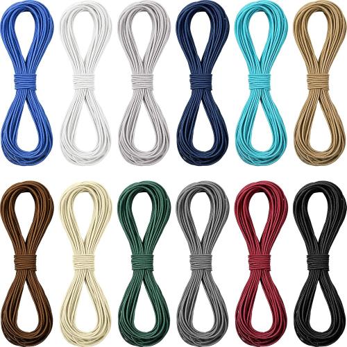 Boao 131 Yard Elastic String 1mm Elastic Cord for Journals, Neutral Color