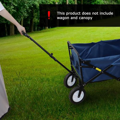 Wagon Replacement Pull Handle Spare,Stroller Wagon Pull Handle，Suitable for Outdoor Camping Trolley Handle Accessories（Not Including Wagon）