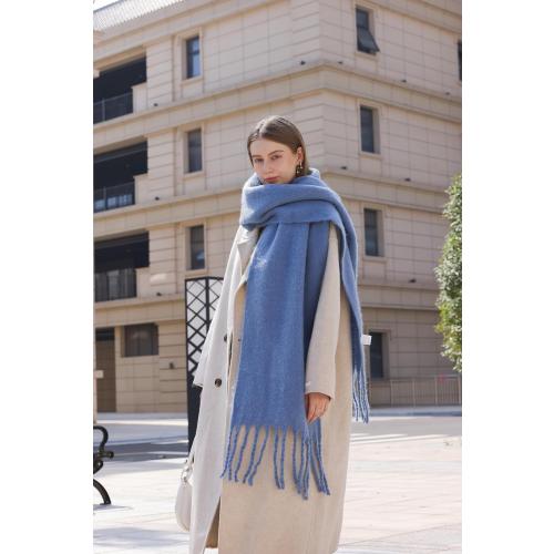 Wander Agio Winter Warm Scarf Long Pashmina Extra Large Shawls and Wraps for Women Large Blanket Scarves Solid