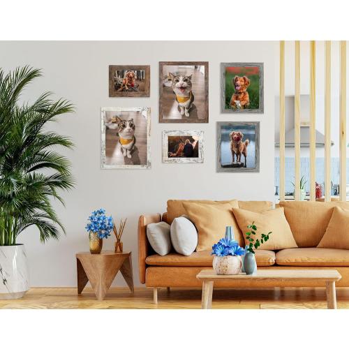 Califortree Rustic Brown 5x7 Picture Frame