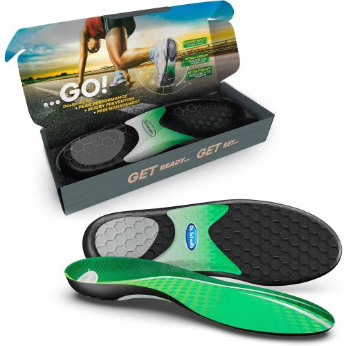 Dr. Scholl's Performance Sized to Fit Running Insoles for Men & Women/Help Prevent Plantar Fasciitis, Shin Splints and Runner’s Knee