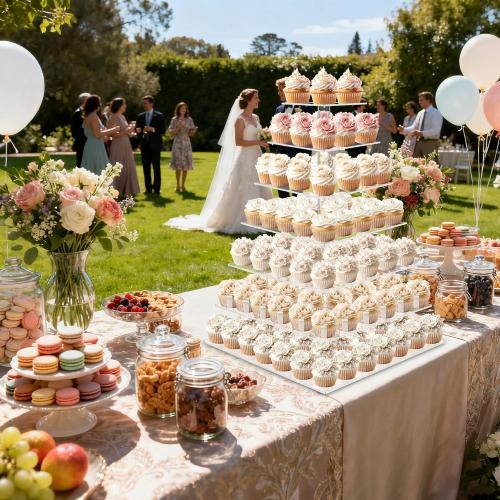 Size 7 Tier weddingwish Cupcake Stand, 7 Tier Square Cupcake Stand for 160 Cupcakes, Acrylic Cupcake Tower Stand, Large Cupcake Display Stands, Tiered Cupcake Holder Stand for Birthday, Party, Baby Shower