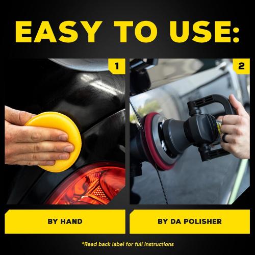 Meguiar's Ultimate Compound - Pro-Grade Car Scratch Remover, Paint Correction Compound That Removes Defects While Adding Gloss and Shine, Single Stage and Clear Coat Scratch Remove, 15.2 Oz